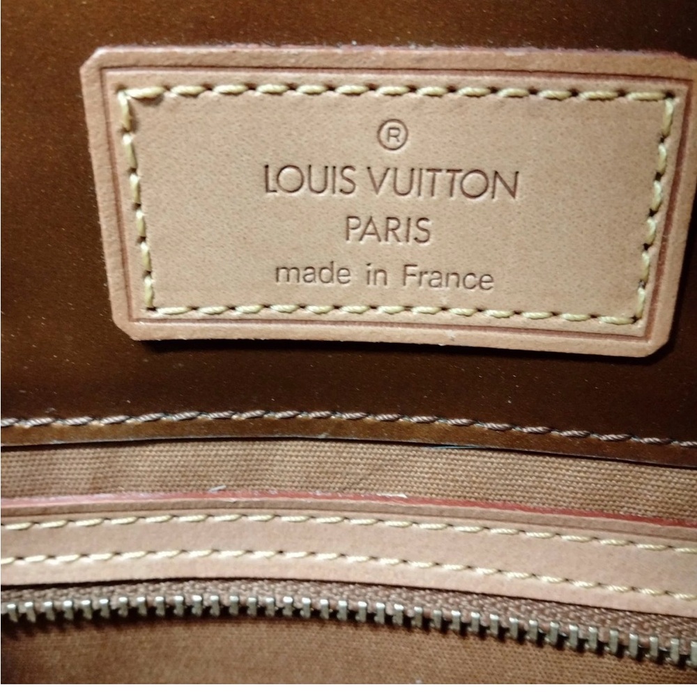 Louis Vuitton Hand Bag Reade PM Brown Vernis -Preowned - Picture 6 of 13